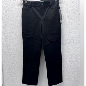 NWT LRL Lauren Ralph Lauren straight leg pants catlin pants stretchy cotton 2p